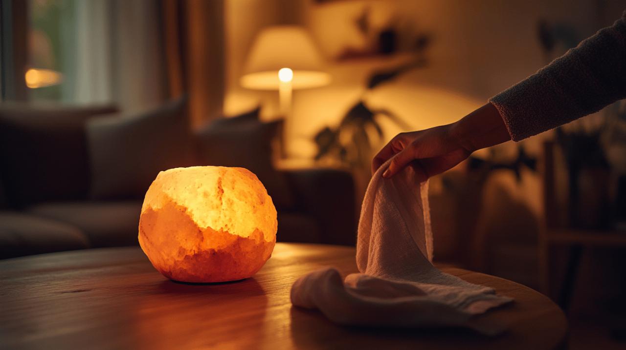 Lampe de sel qui coule : voici comment y remedier grace a 5 techniques efficaces